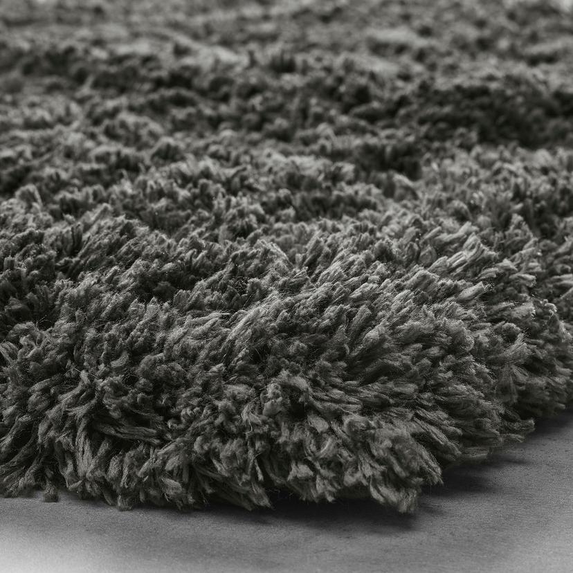 ALMTJÄRN — Dywanik łazienkowy, ciemnoszary, 