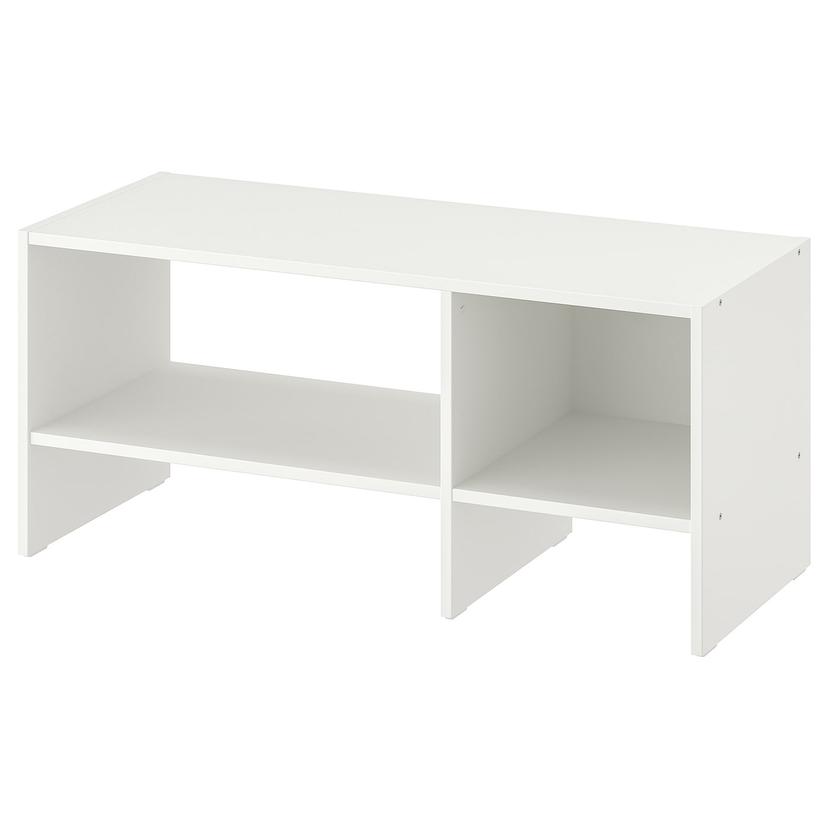 BAGGEBO — тумба под ТВ, белый, 90x35x40 см