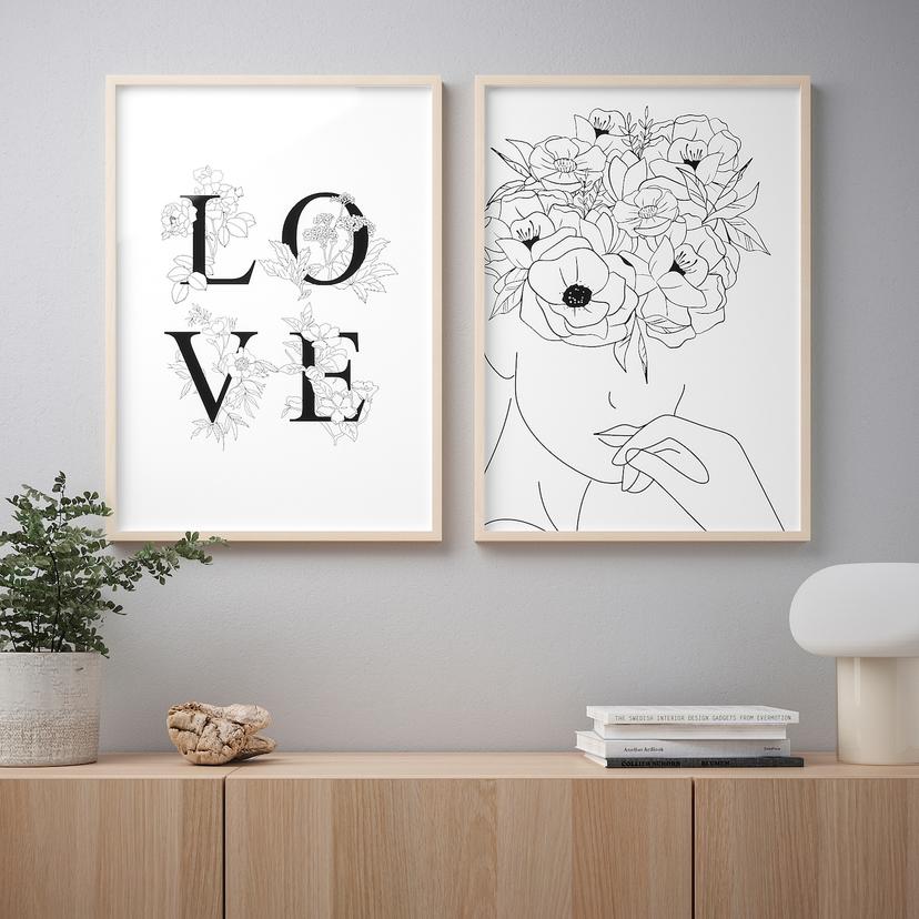 BILD — Картина, 50x70 см