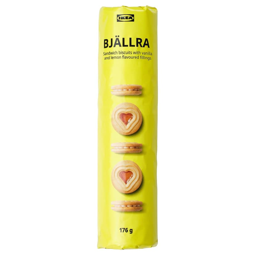 BJÄLLRA — Herbatniki, nadzienie cytrynowe, 
