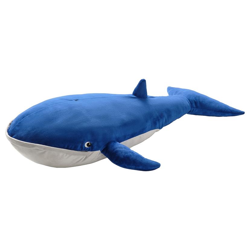 BLÅVINGAD — мягкая игрушка, Синий кит, 100 см