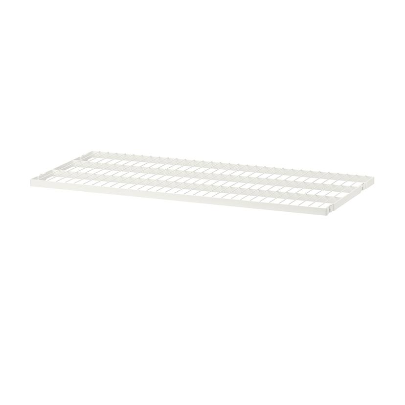 BOAXEL — проволочная полка, белый, 80x40 см