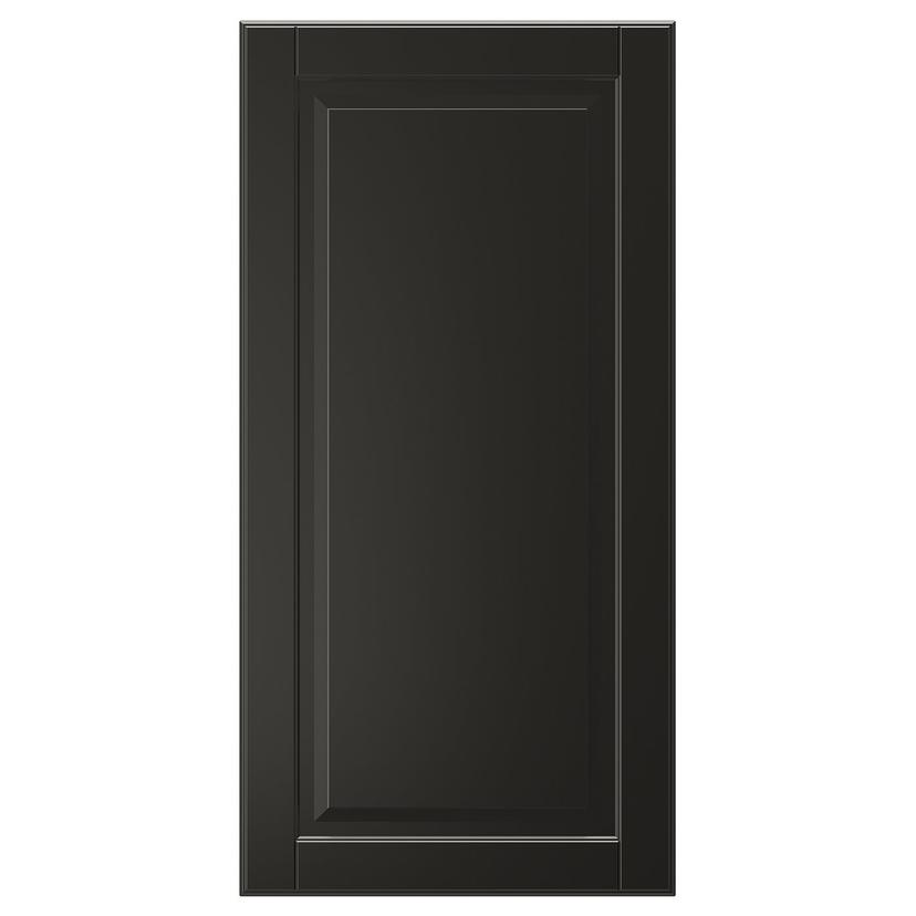 BODBYN — дверь, черный, 40x80 см