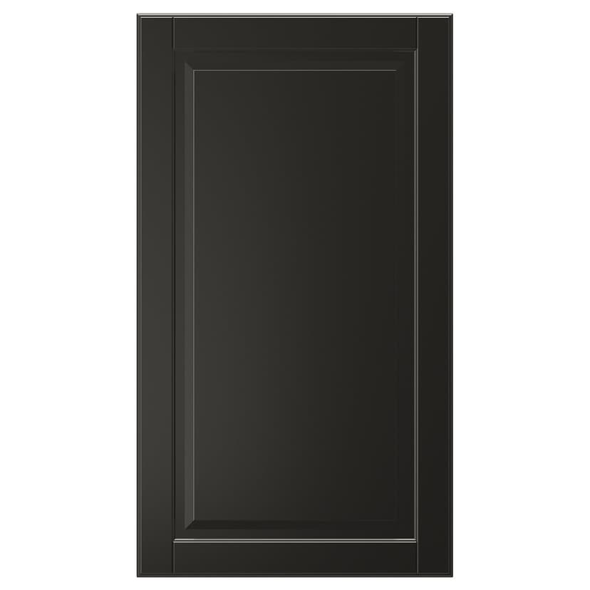 BODBYN — Фронт панель для посудом машины, чёрный, 45x80 см