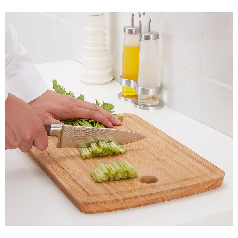 BRILJERA — Нож, дамасская сталь/клен