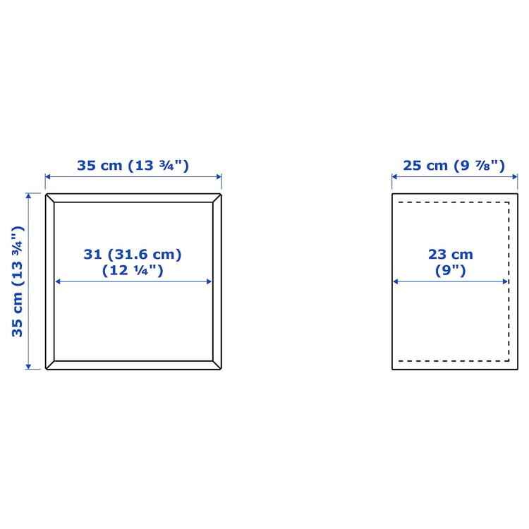 комбинация настенных шкафов, под грецкий орех, 70x25x105 см dimensions
