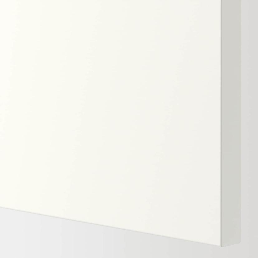ENHET — напольный шкаф с полкой/дверцей, белый, 40x62x75 см