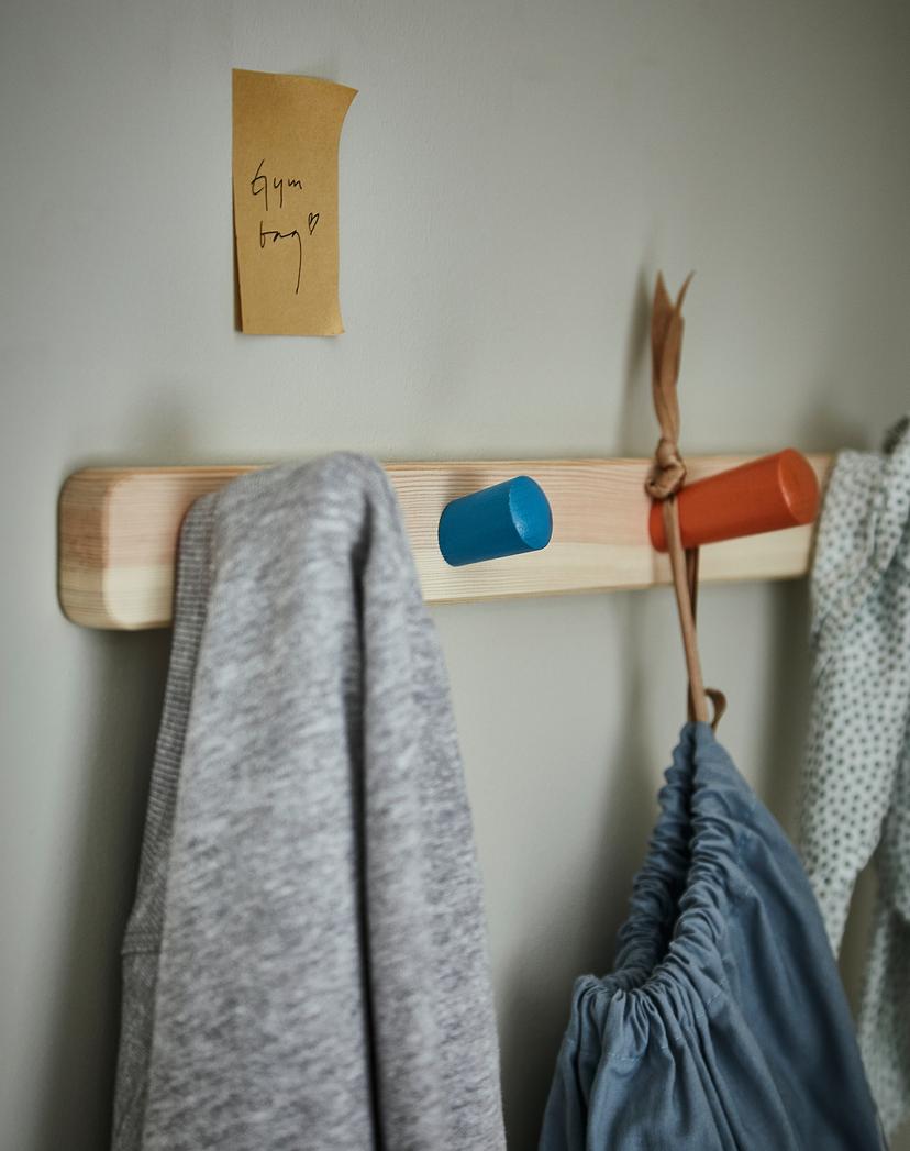 FLISAT — Вешалка, 4 ручки