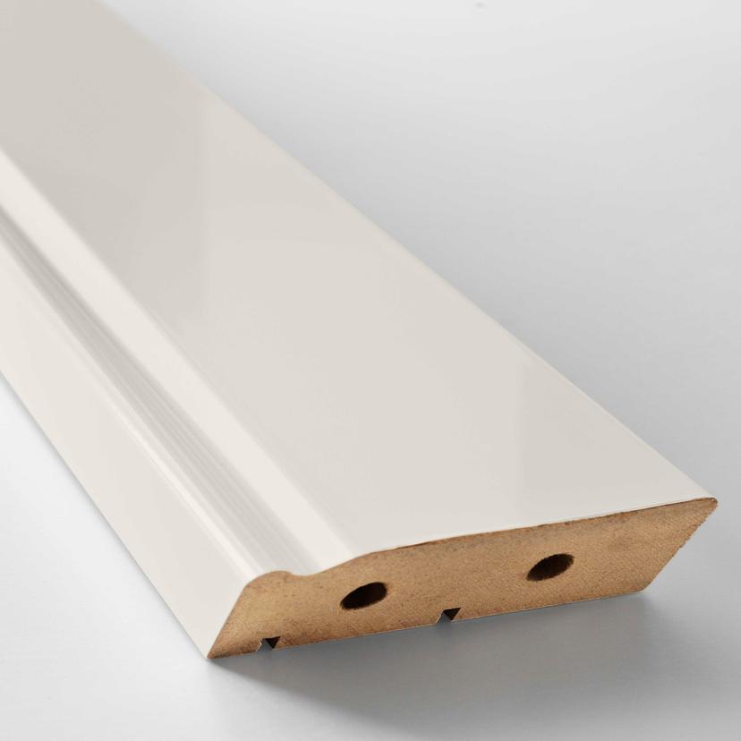 FÖRBÄTTRA — декоративный цоколь, белый с оттенком, 221x8 см