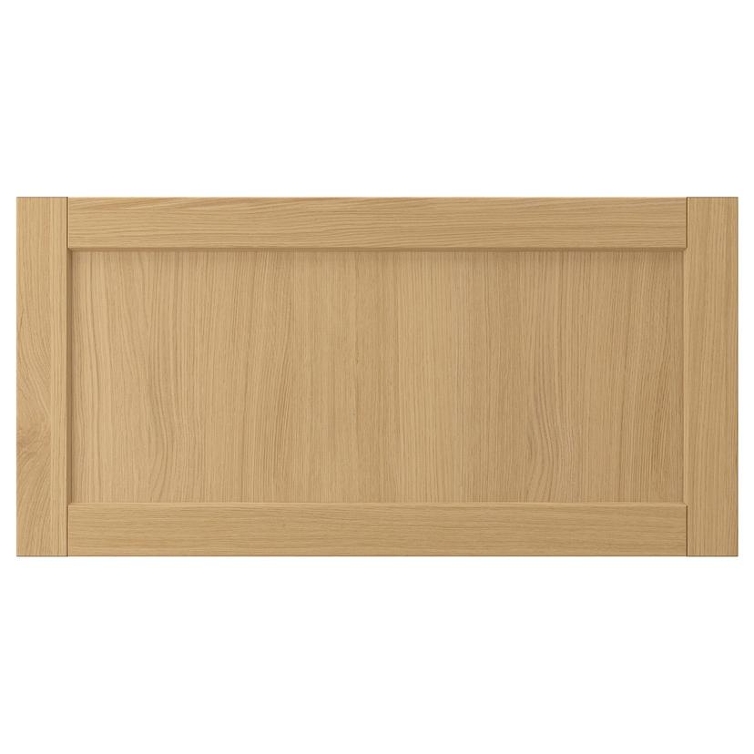 FORSBACKA — фронтальная панель ящика, дуб, 80x40 см