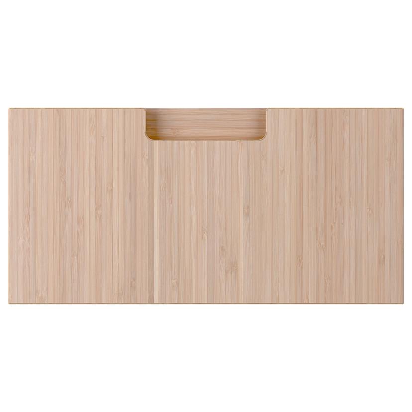 FRÖJERED — фронтальная панель ящика, светлый бамбук, 40x20 см