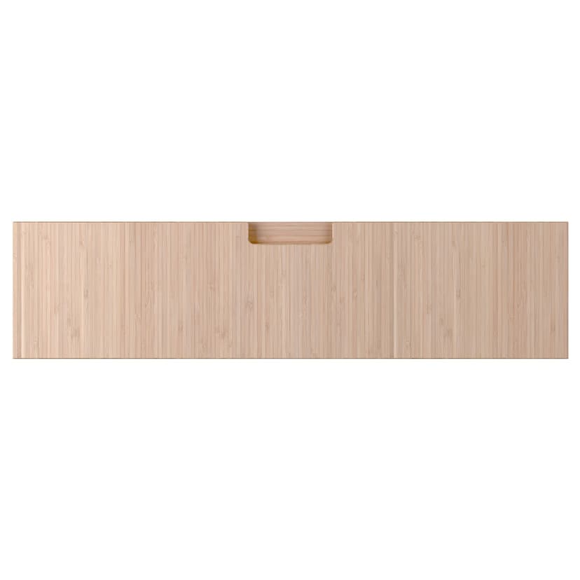 FRÖJERED — фронтальная панель ящика, светлый бамбук, 80x20 см