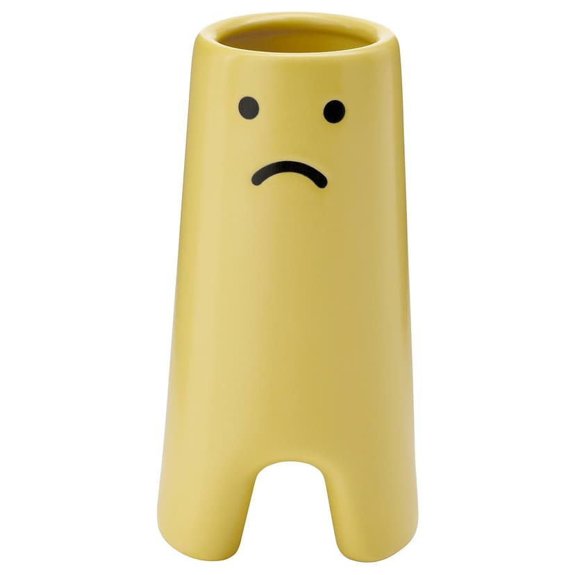 FRÖVÄXT — Wazon, żółty, 