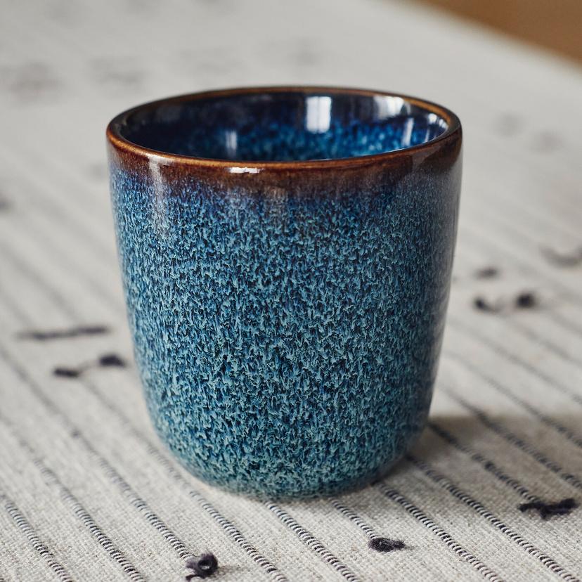 GLADELIG — чашка для кофе эспрессо, синий, 10 сл