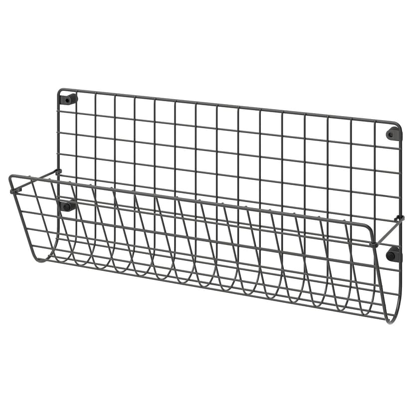 GREJIG — Kieszeń ścienna, szary, 