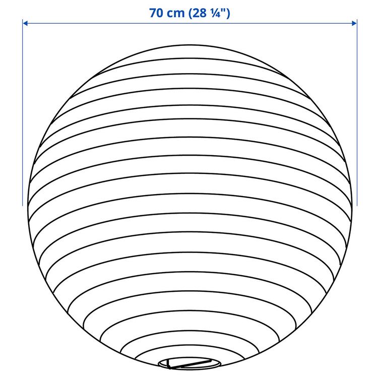Подвесной светильник, 70 см dimensions