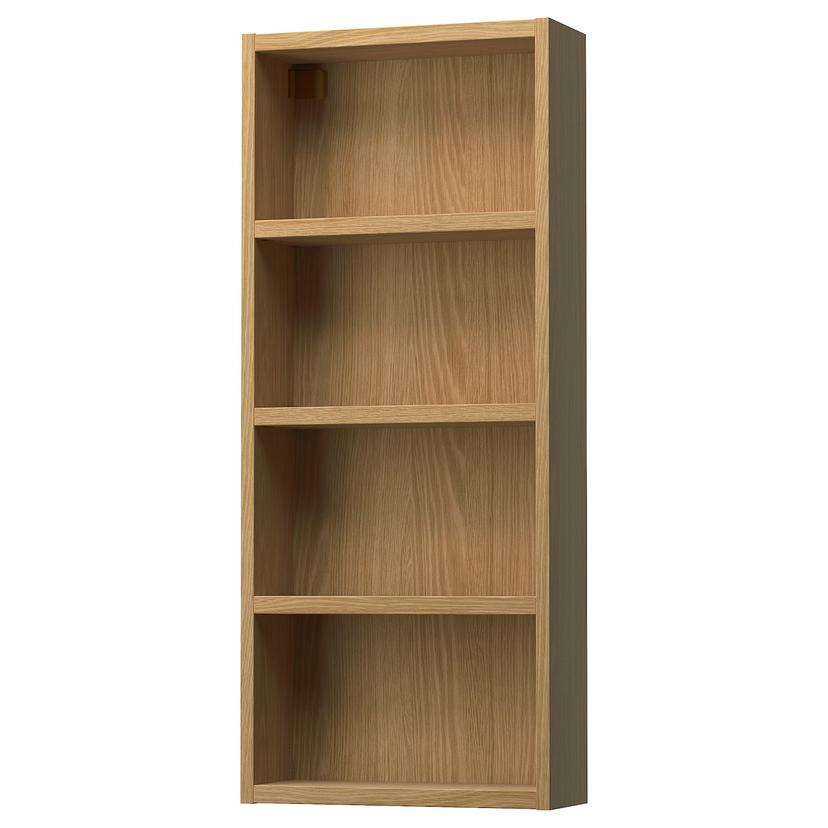 HAGAÅN — открытый навесной шкаф, под дуб, 40x15x95 см