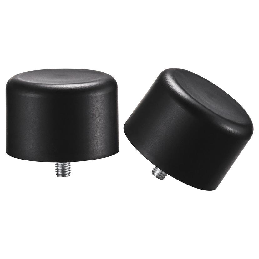 HELTUSS — Końcówki, 1 para, czarny, 