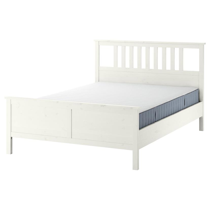 HEMNES — каркас кровати с матрасом