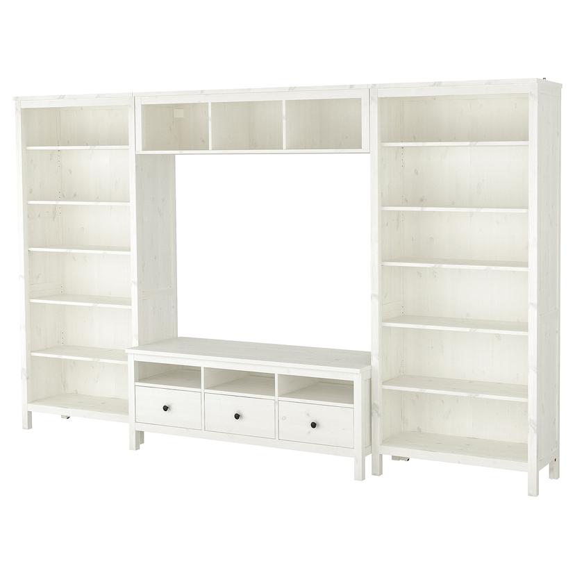 HEMNES — Комод/тумба под телевизор, 326x197 см