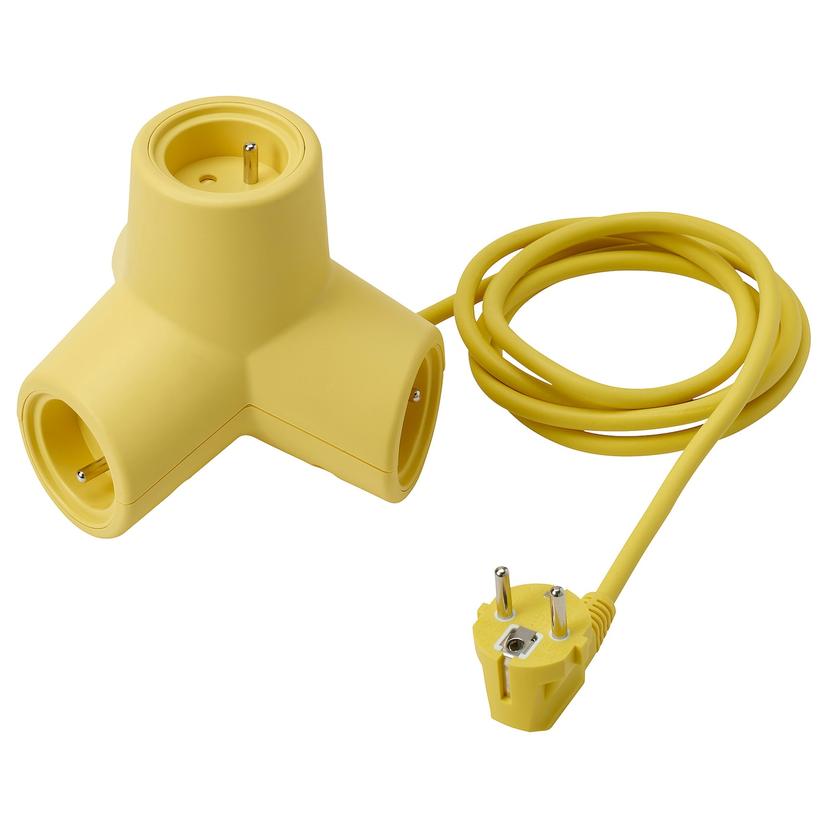 HORNFELS — Удлинитель, желтый