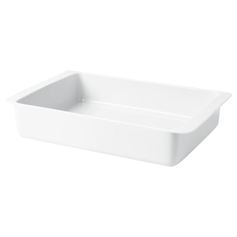 IKEA 365+ — форма для духовки, белый, 38x26 см