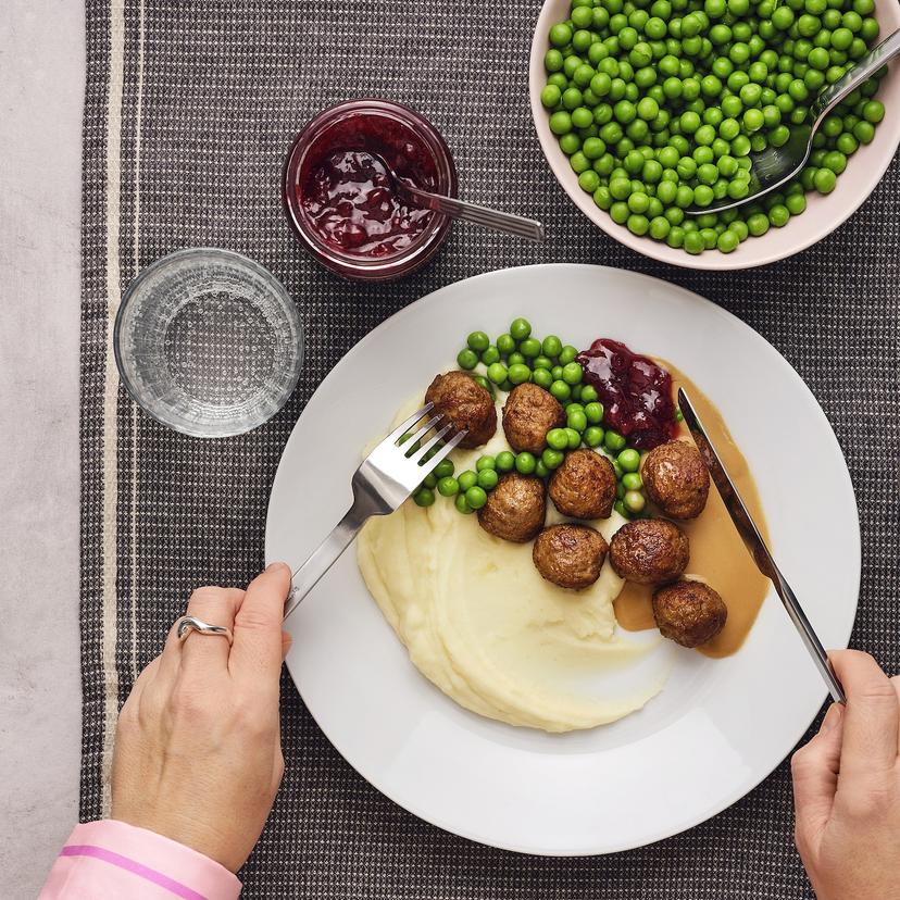 IKEA 365+ — тарелка, белый, 27 см