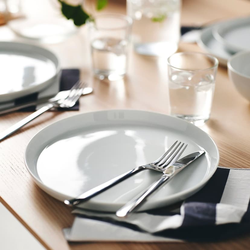 IKEA 365+ — Talerz, biały, 