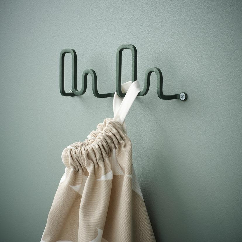 JORDMÅNEN — Крючок, тёмно-серо-зелёный