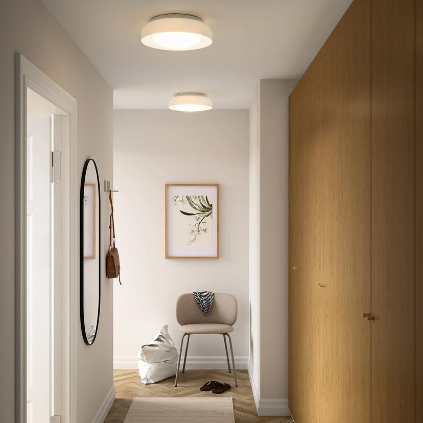 KÄRRNOCKA — потолочный светильник, белый, 37 см