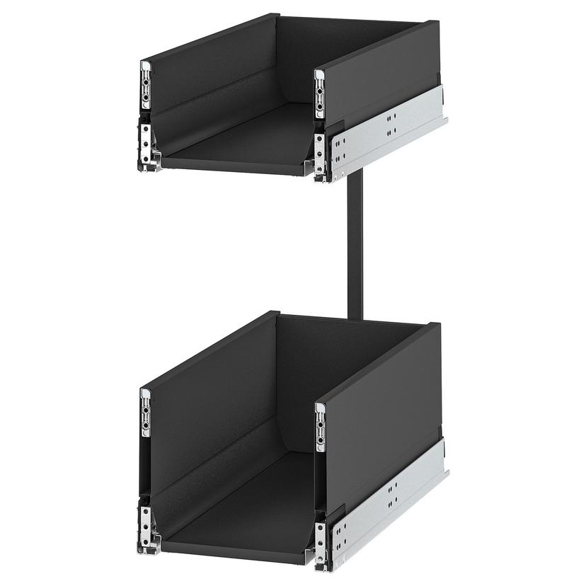 KNIVSHULT — выдвижные внутренние элементы, темно-серый, 30 см