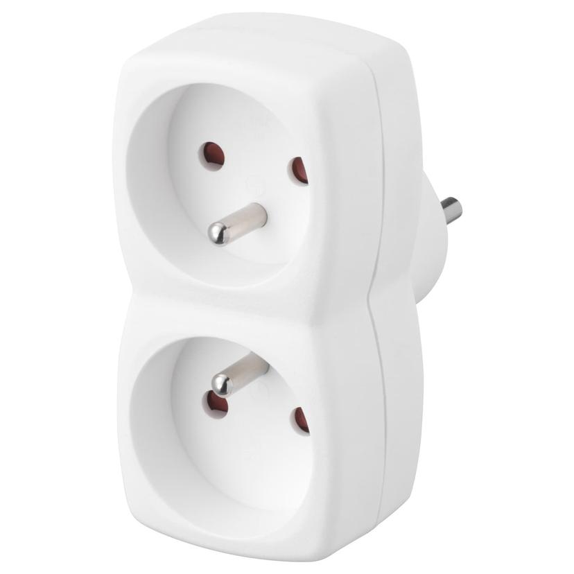 KOPPLA — Adapter, 2 gniazdka, 