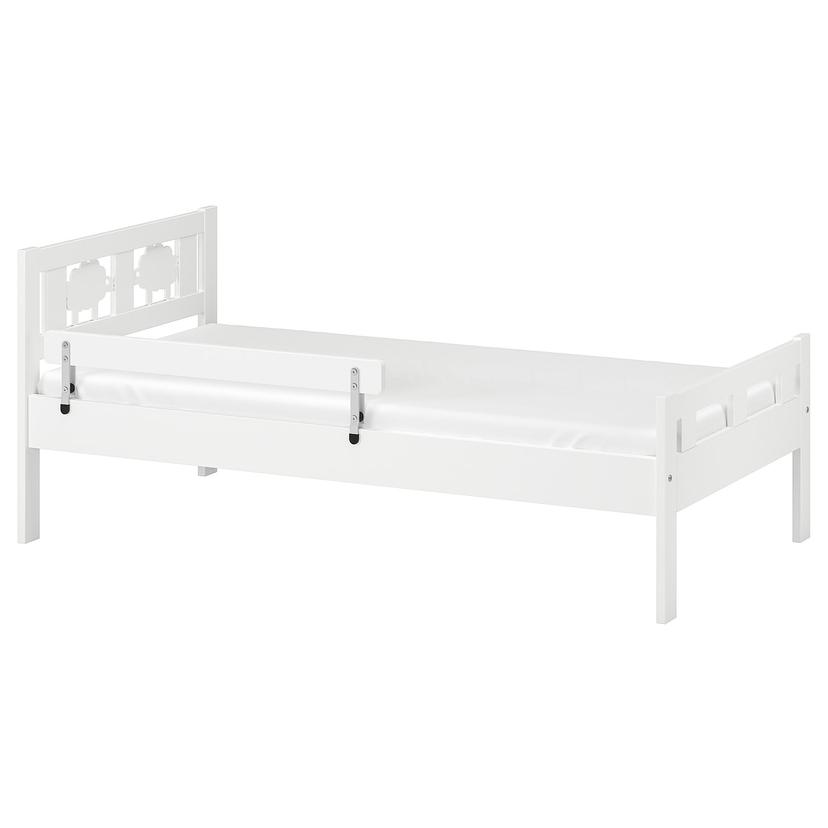 KRITTER — каркас кровати с реечным дном, белый, 70x160 см