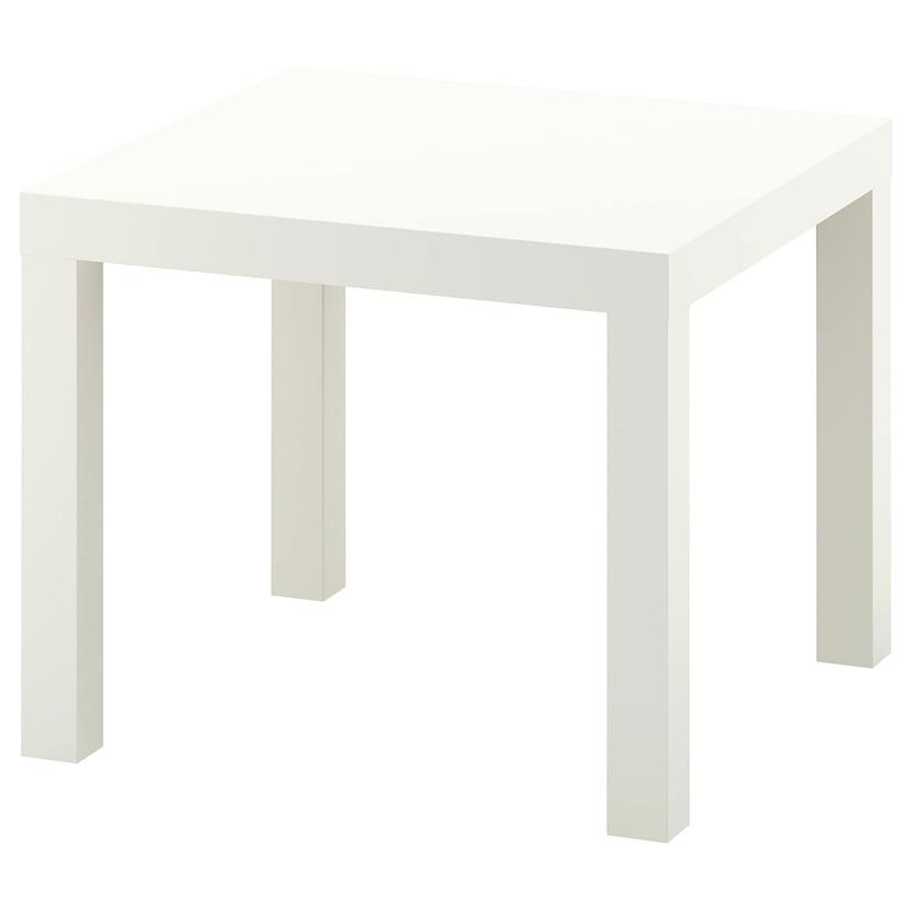 LACK — придиванный столик, белый, 55x55 см