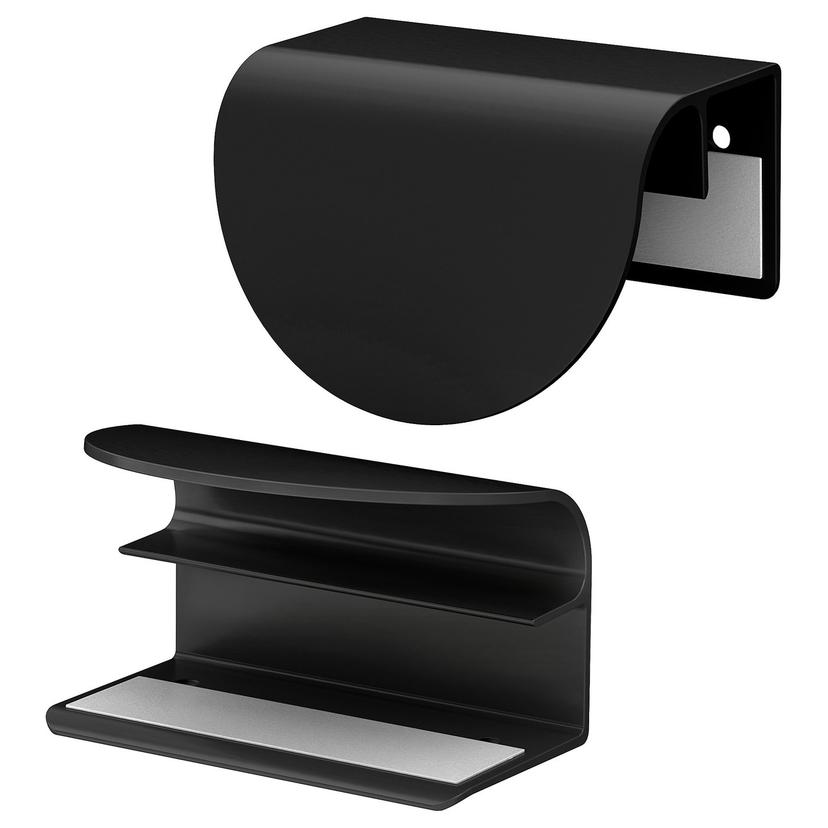 LATMASK — Uchwyt zaciskany, czarny, 