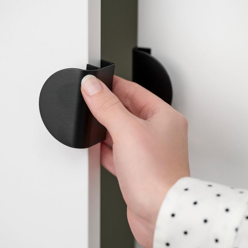 LATMASK — Uchwyt zaciskany, czarny, 