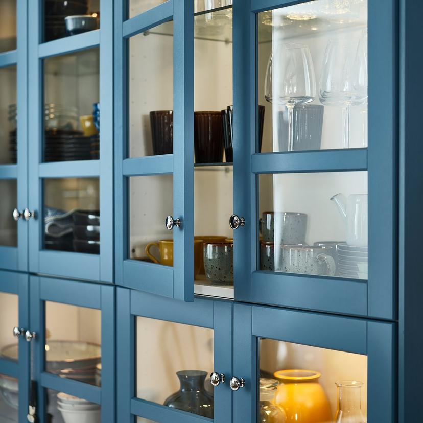 LERHYTTAN — Дверь стеклянная, 40x80 см