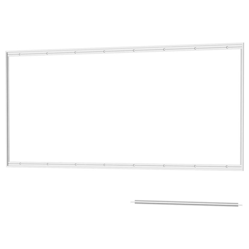 LYSEKIL — планка для настенн панели, алюминий, 120 см