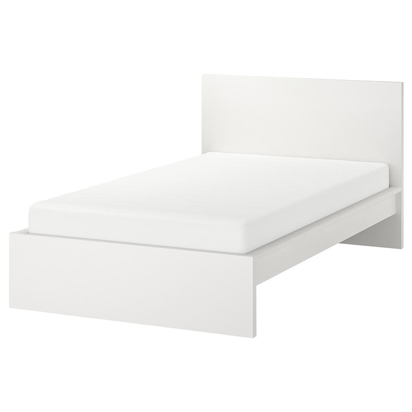 MALM — каркас кровати, белый, 120x200 см