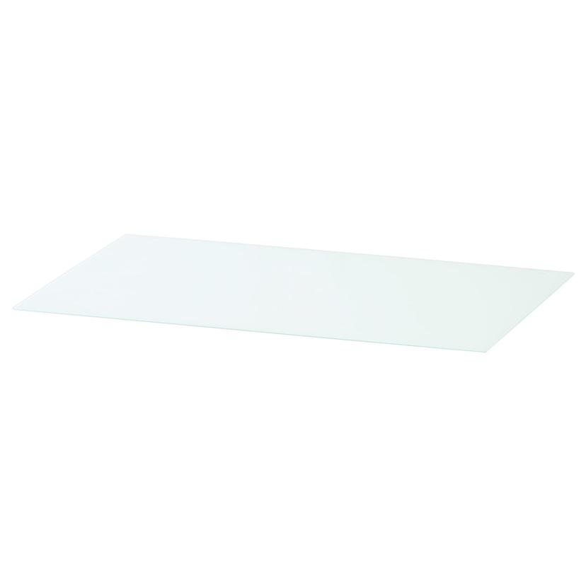 MALM — Стеклянная столешница, 80x48 см