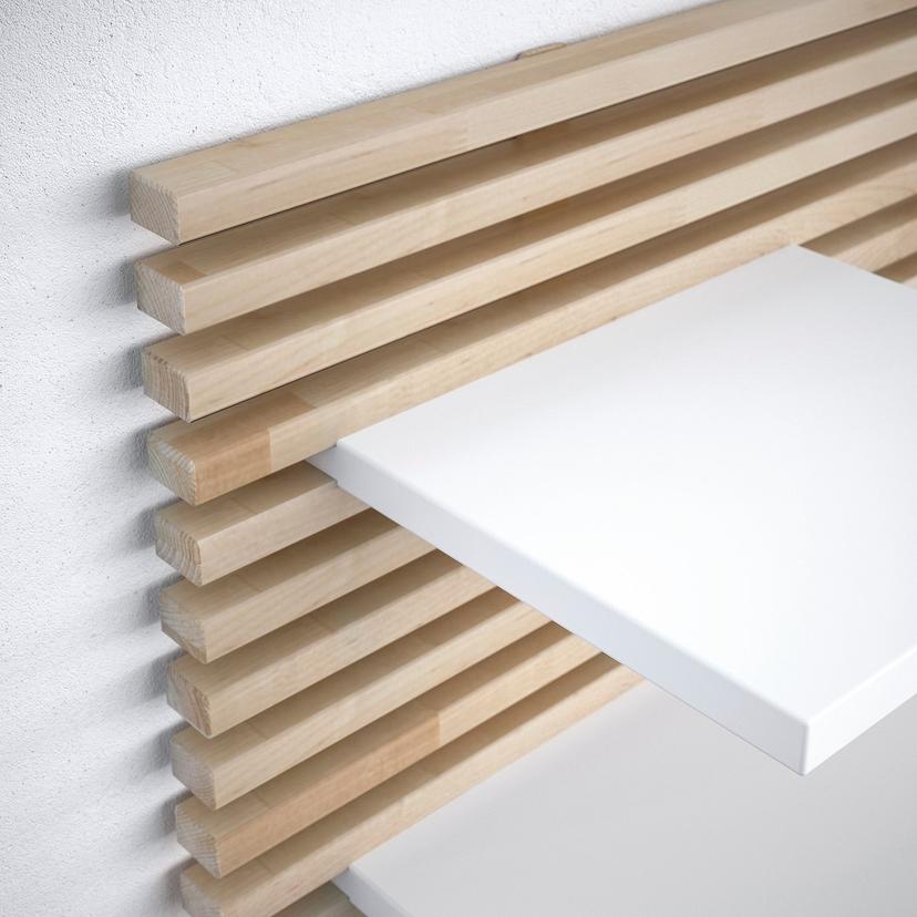 MANDAL — Изголовье, береза/белый