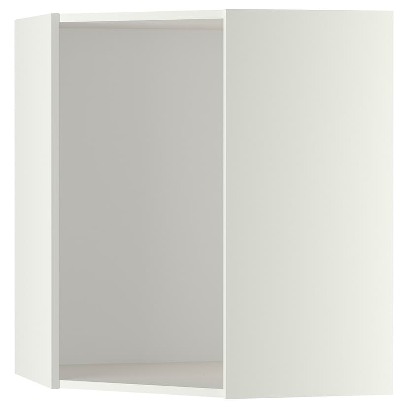 METOD — Шкаф навесной угловой, белый, 68x37x80 см