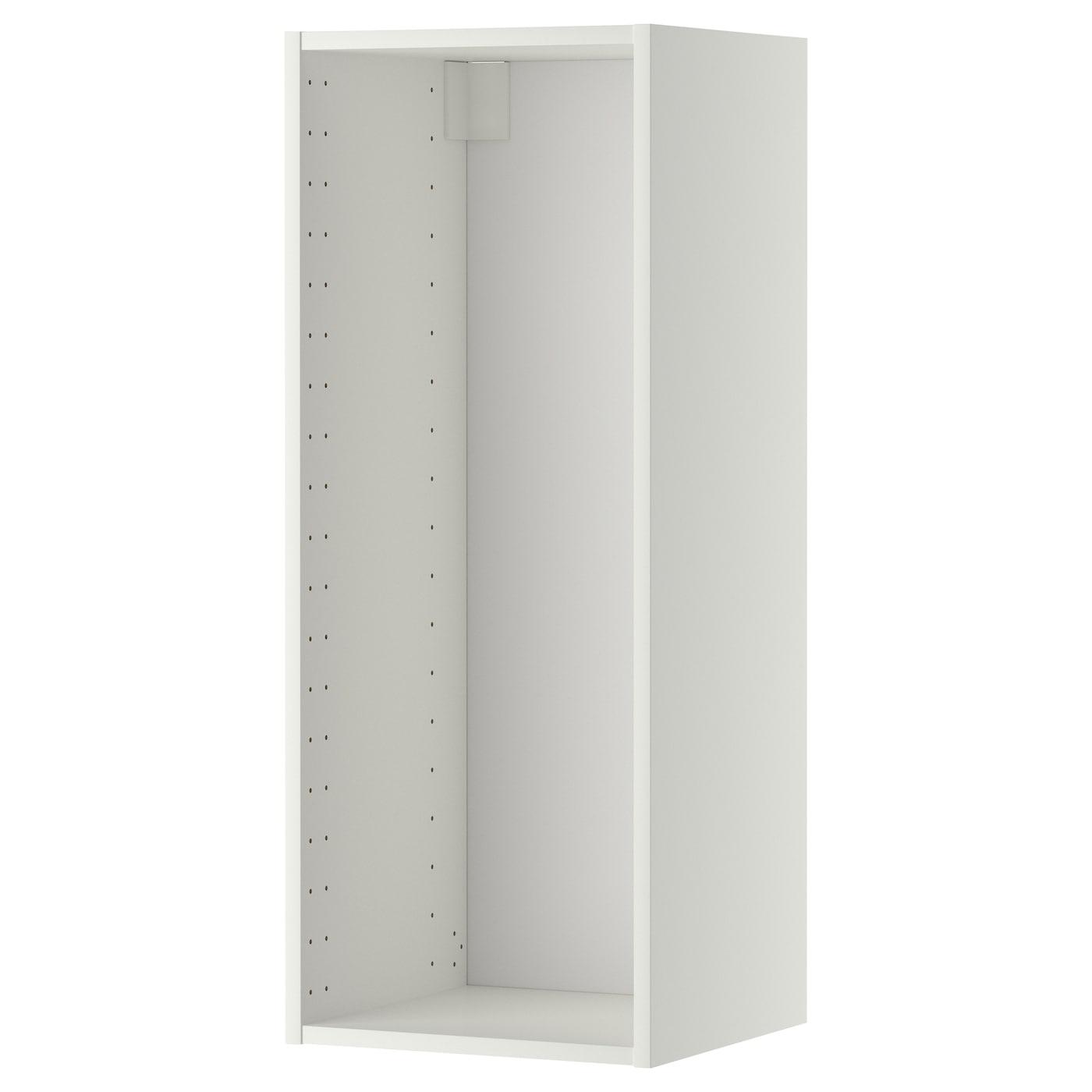 каркас навесного шкафа, белый, 40x37x100 см