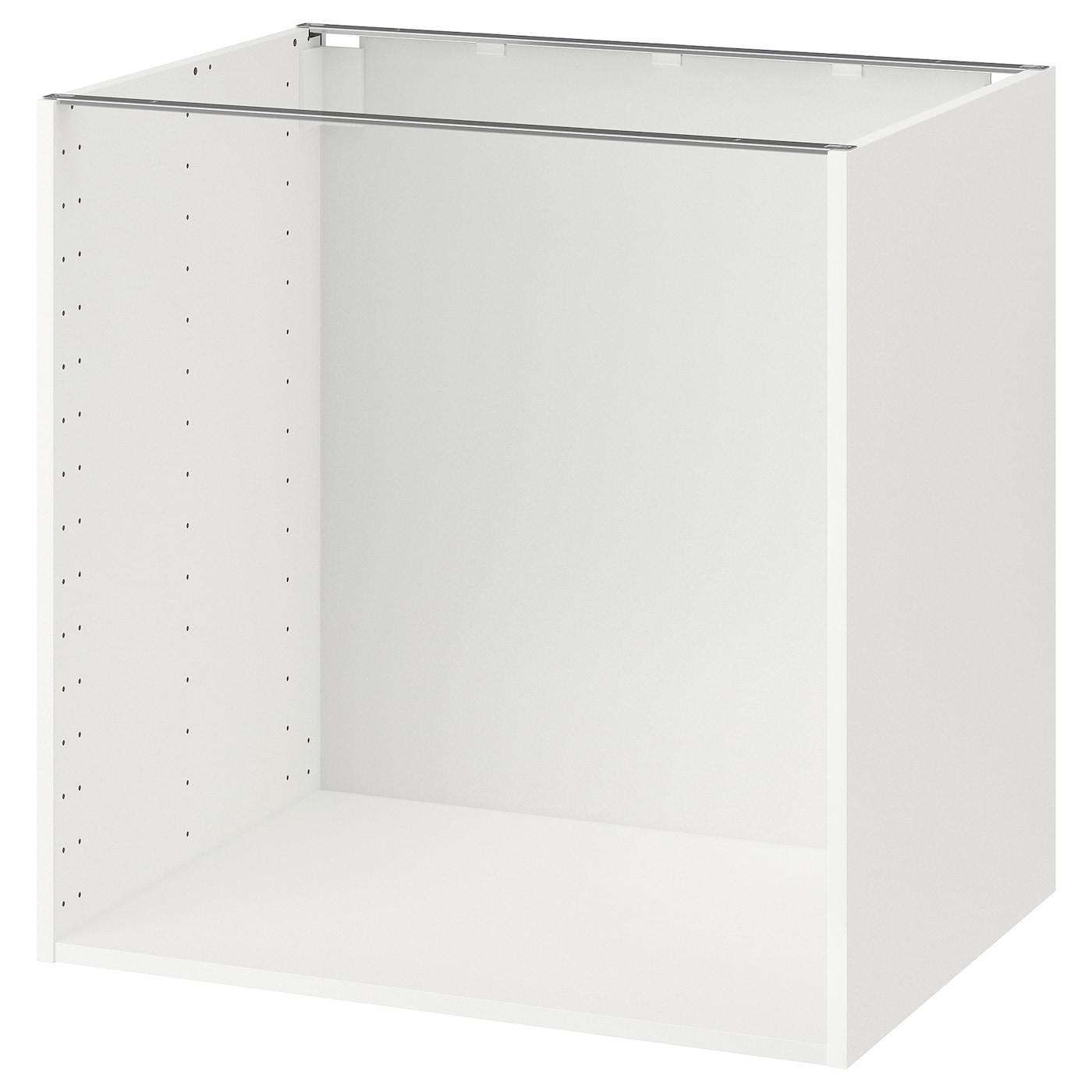 каркас напольного шкафа, белый, 80x60x80 см
