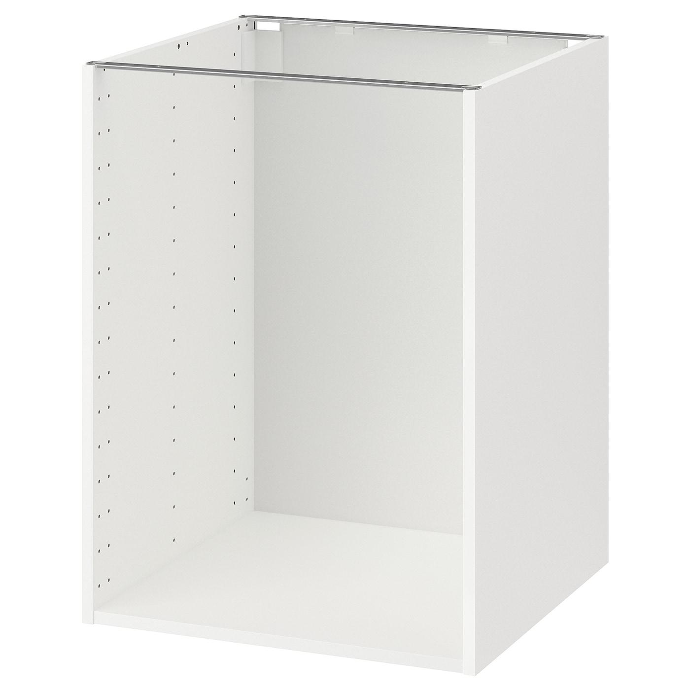 каркас напольного шкафа, белый, 60x60x80 см