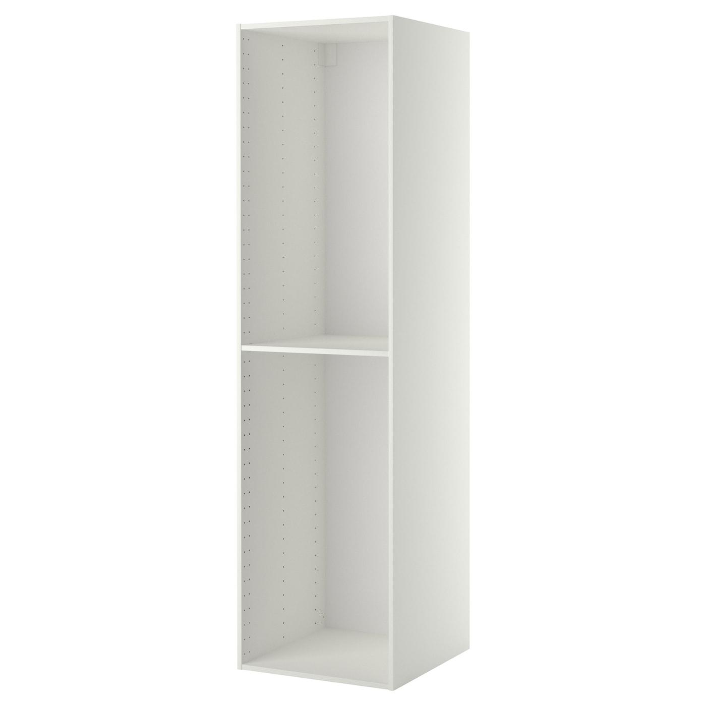 каркас высокого шкафа, белый, 60x60x220 см