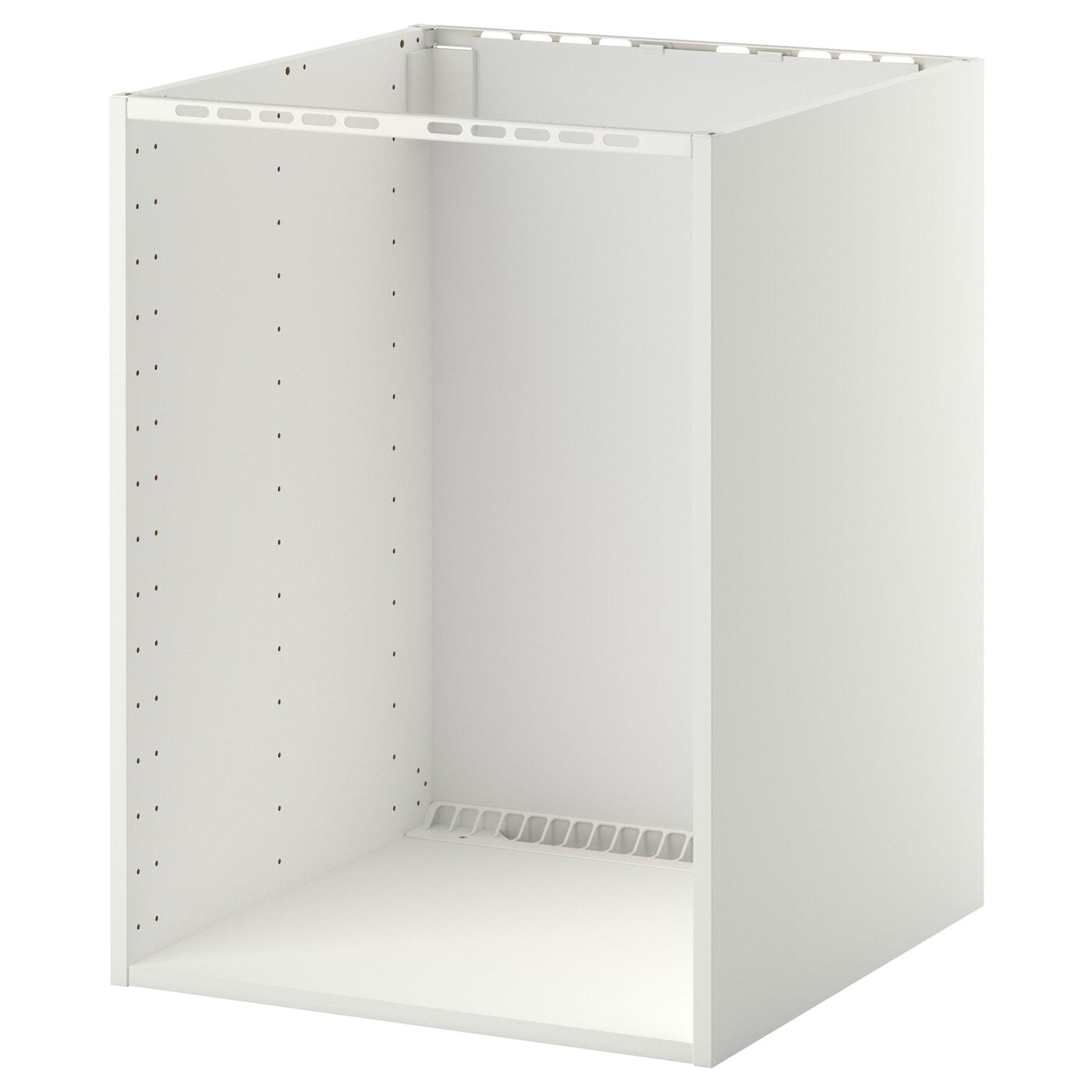 напольный шкаф д/встр духовки/мойки, белый, 60x60x80 см