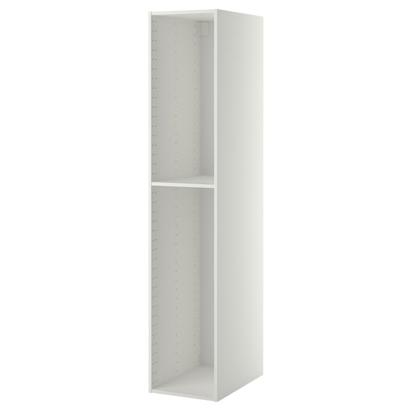 METOD — каркас высокого шкафа, белый, 40x60x200 см