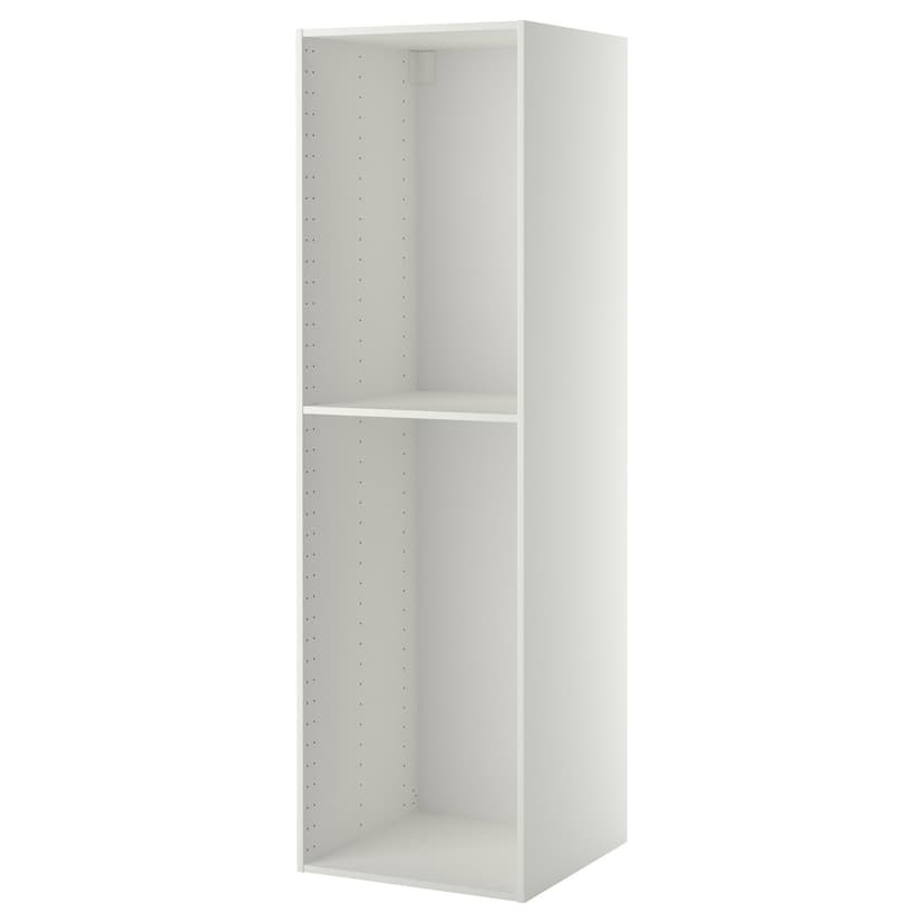 METOD — каркас высокого шкафа, белый, 60x60x200 см