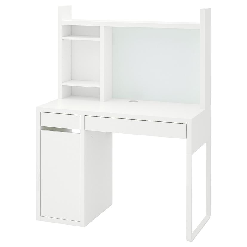 MICKE — письменный стол, белый, 105x50 см